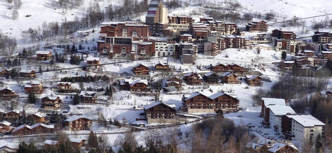 莱德萨阿尔卑斯T2 Meuble Tourisme 3 Etoiles, Pied Des Pistes-Parking Prive Avec Balcon Et Superbe Vue公寓 外观 照片